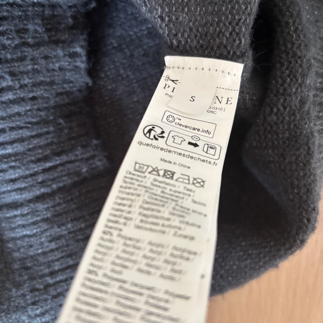Mörkgrå stickad tröja Pier One - 2