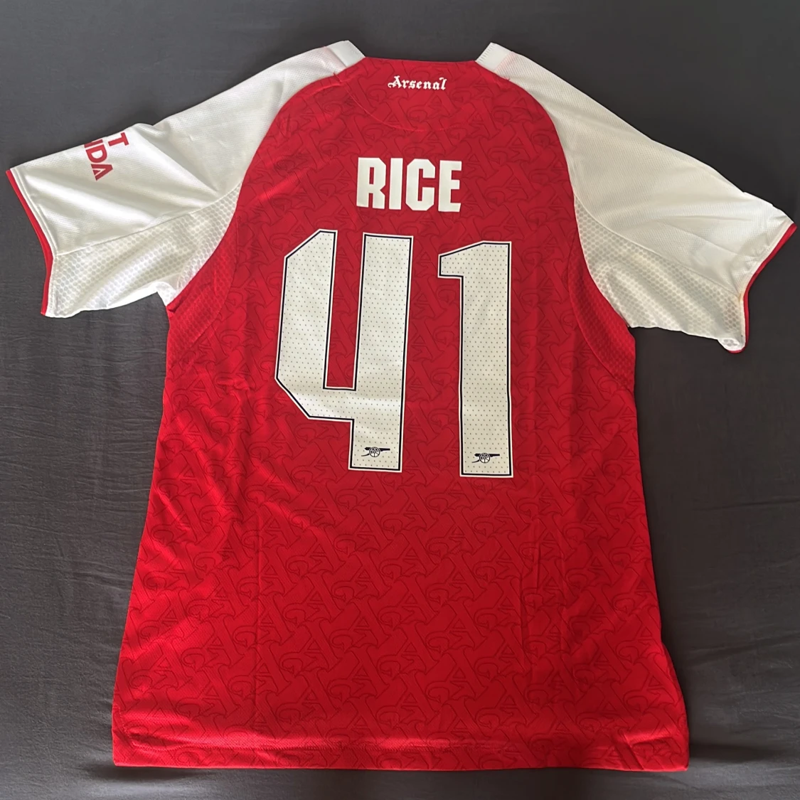 Arsenal Rice 41 matchtröja Adidas - 1
