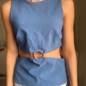 Populär topp från Zara - Säljer denna snygga populära topp från zara!!! använd ett fåtal gånger. nypris 350kr