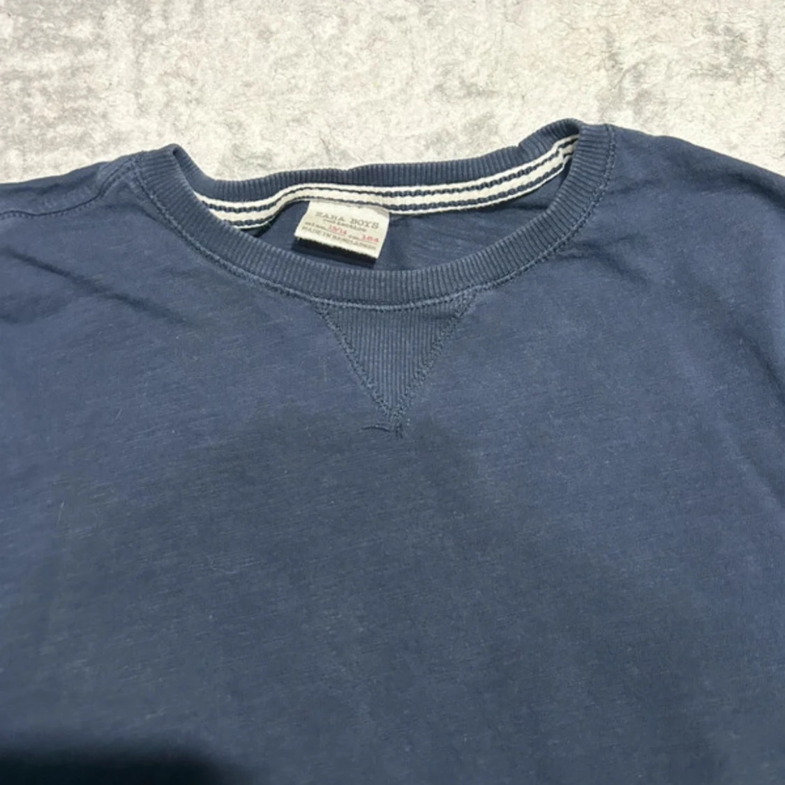 Mörkblå långärmad tröja från Zara Boys - 1