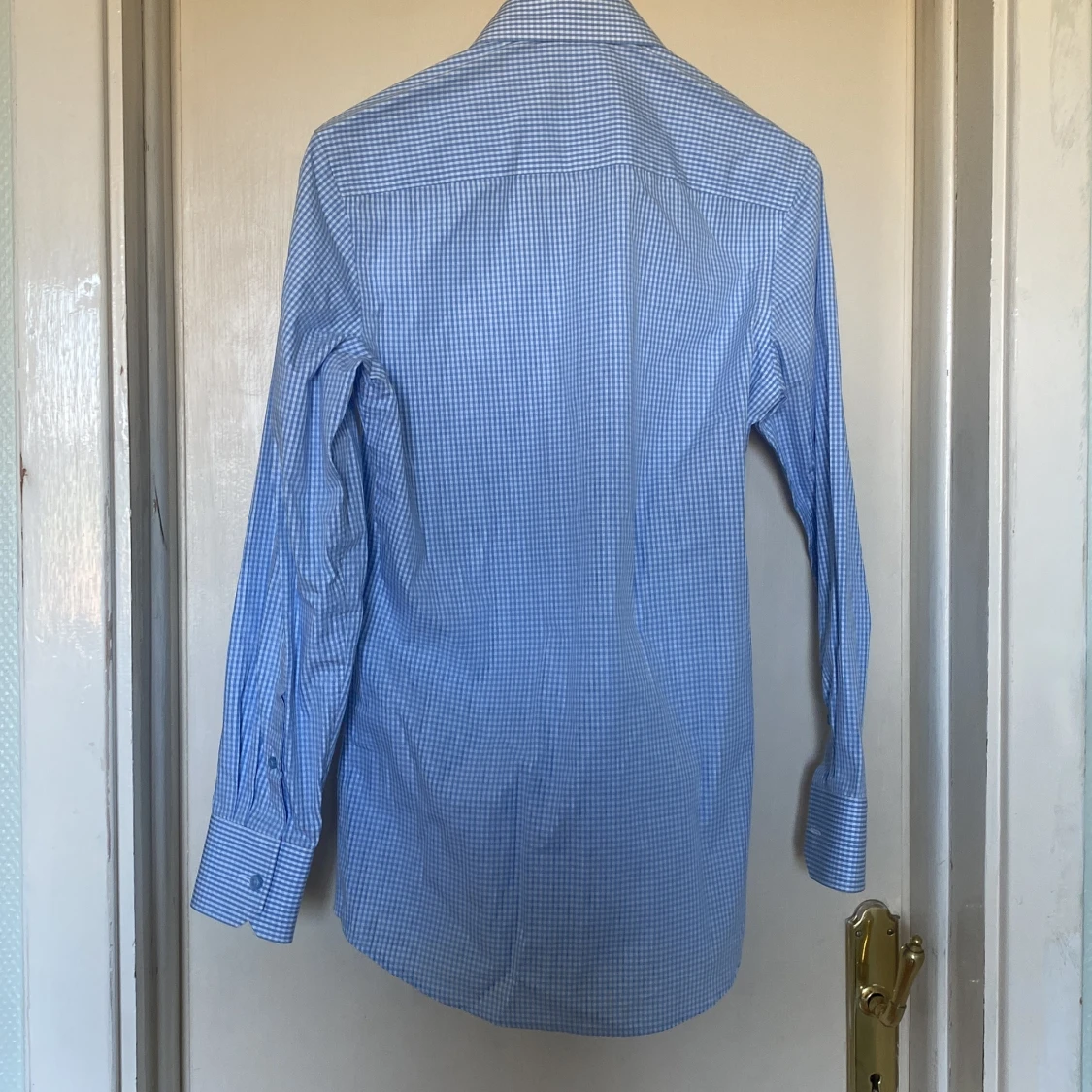 Blårutig skjorta från Tailor Store - 1