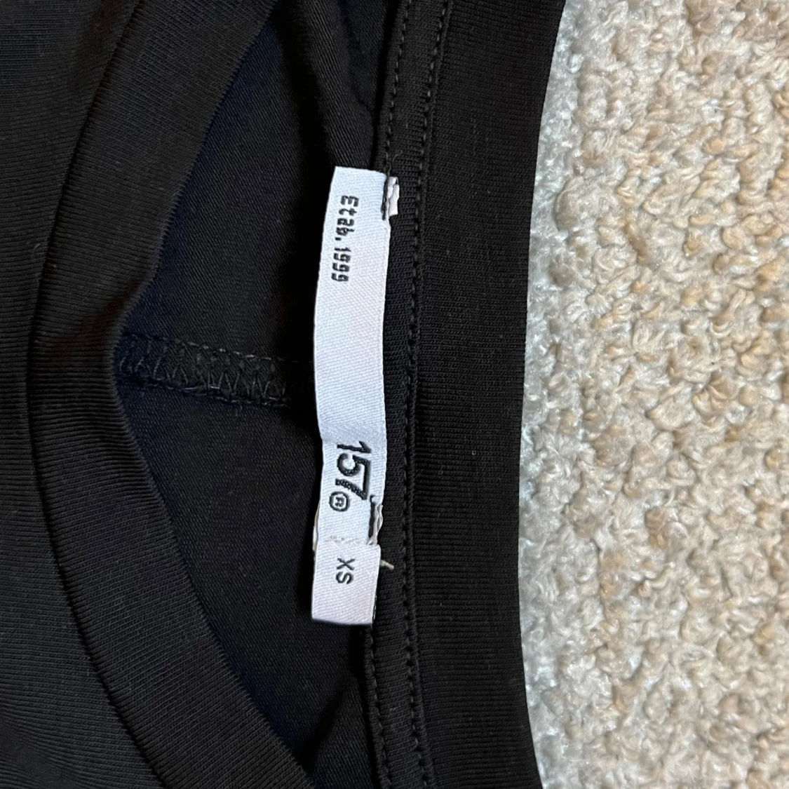 Svart långärmad tröja från 157 - 2