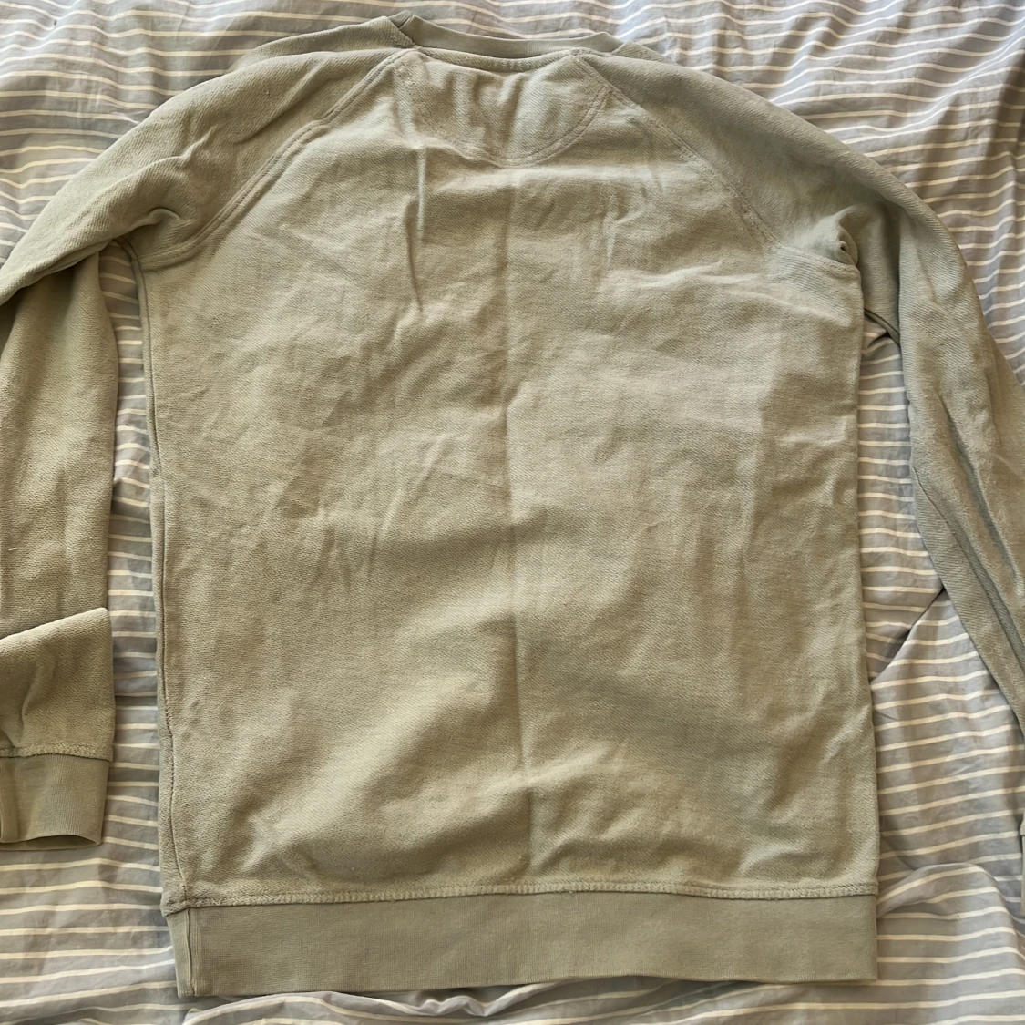 Ljusgråblå sweatshirt från Lyle & Scott - 1