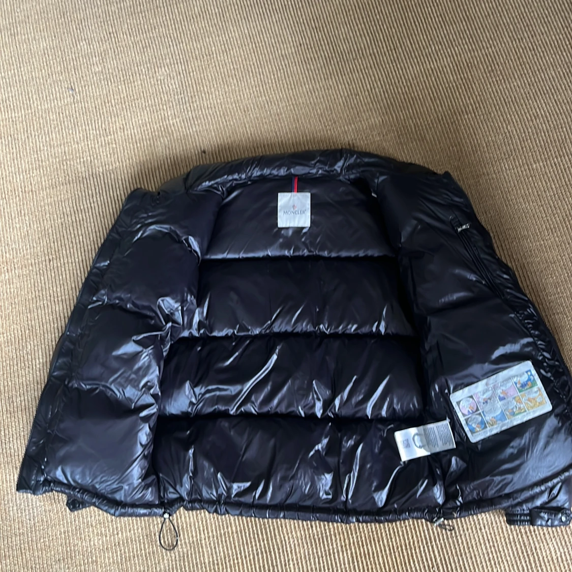 Svart Moncler pufferjacka herr - 2