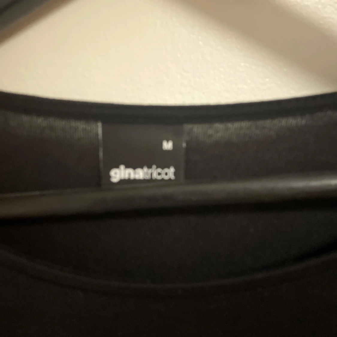 Svart långärmad långklänning Gina Tricot - 2