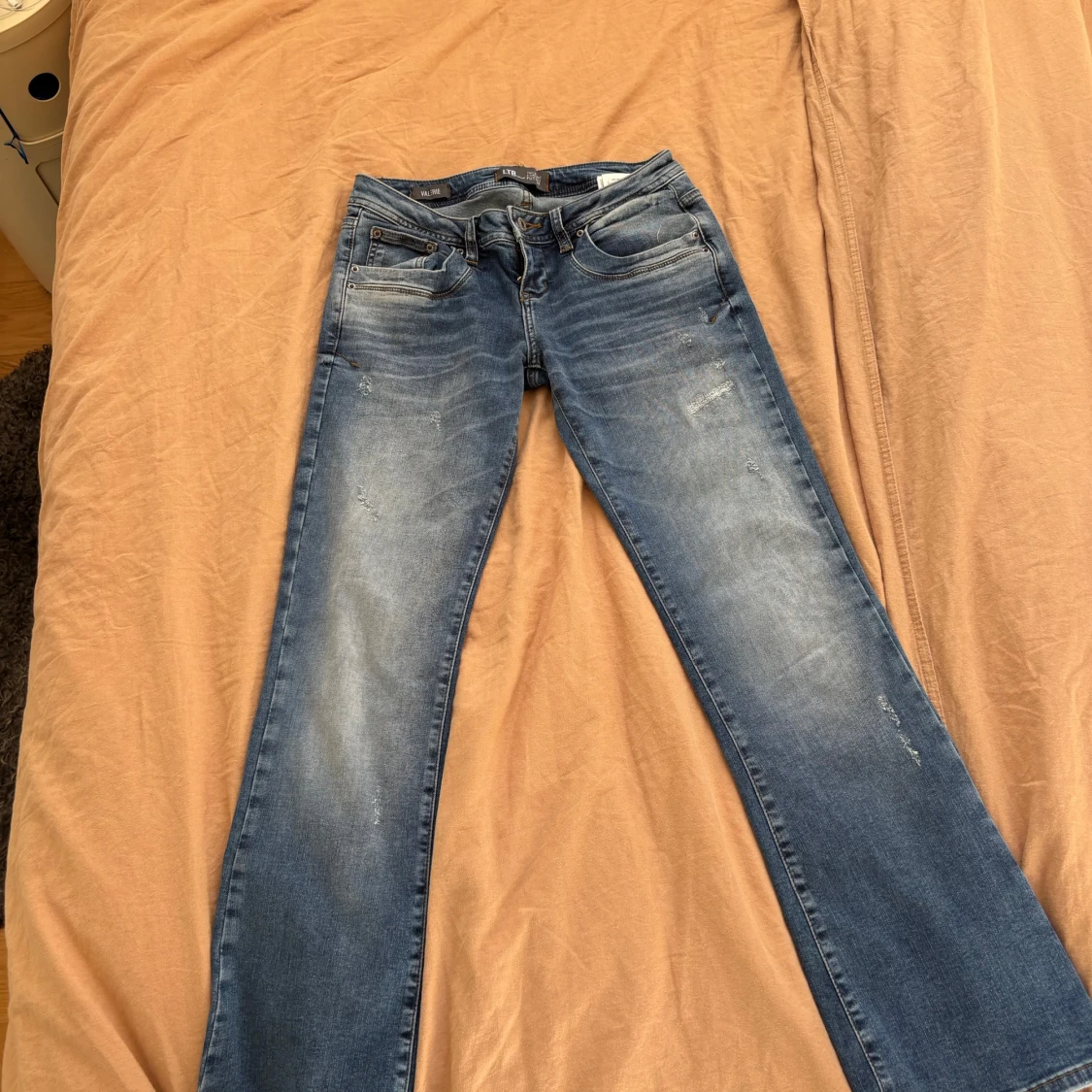 Bootcut jeans från Valerie, blå - 3