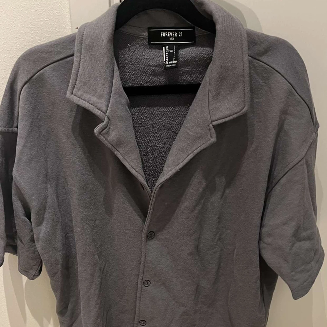 Grå kortärmad skjorta Forever 21 - 1