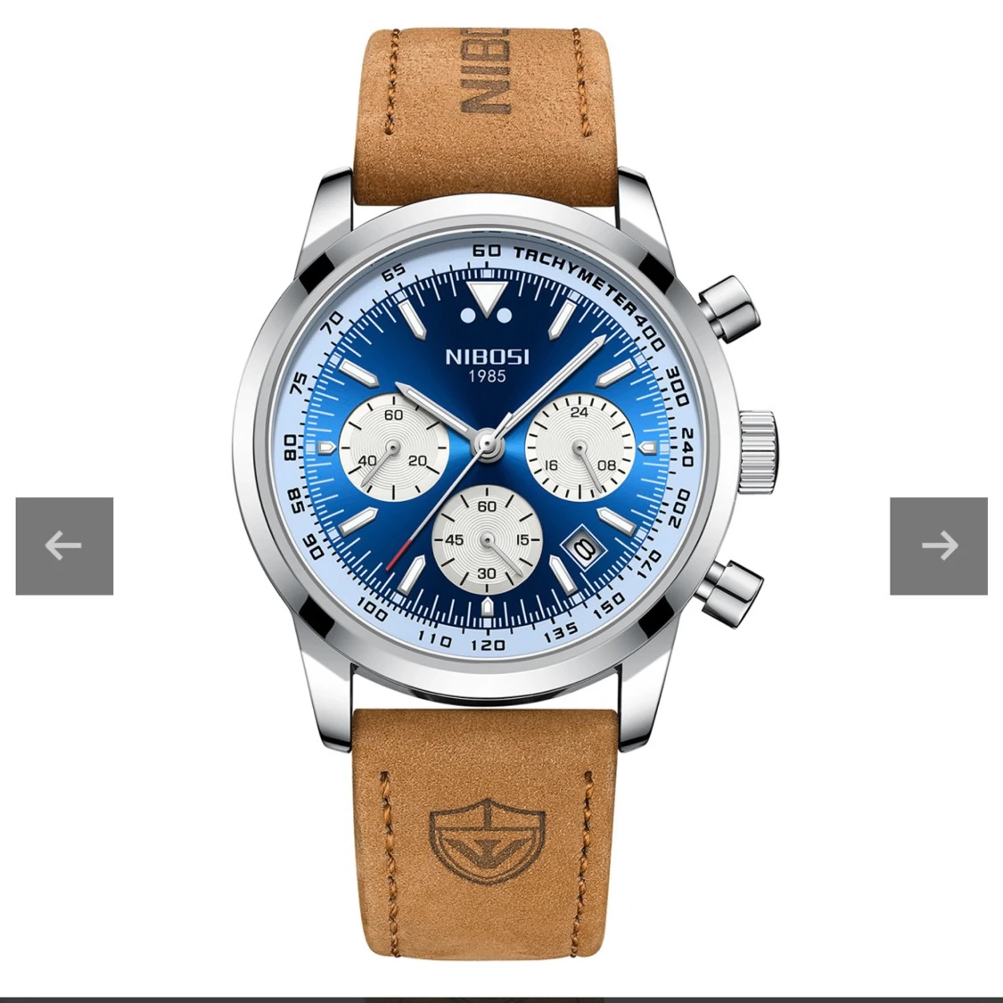 Blå ShadowMaster Stainless Steel från Nibosi - 1