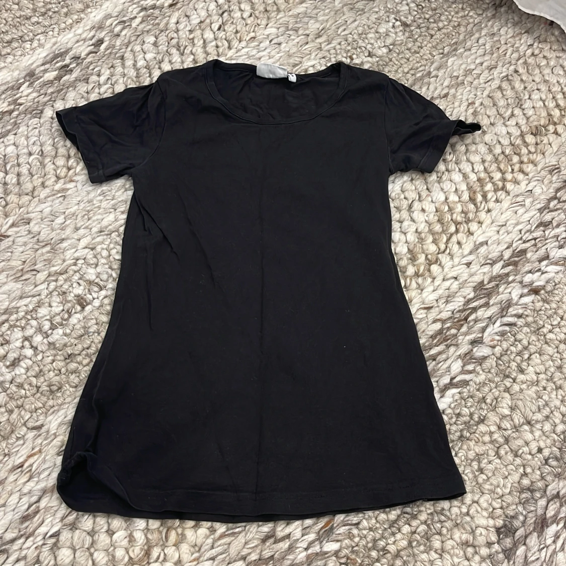 Svart t-shirt S