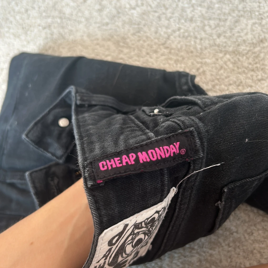 Svarta jeans från weekday - 2