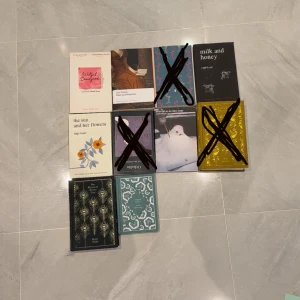 Böcker  - Säljer mina böcker då jag inte har plats för dem hemma