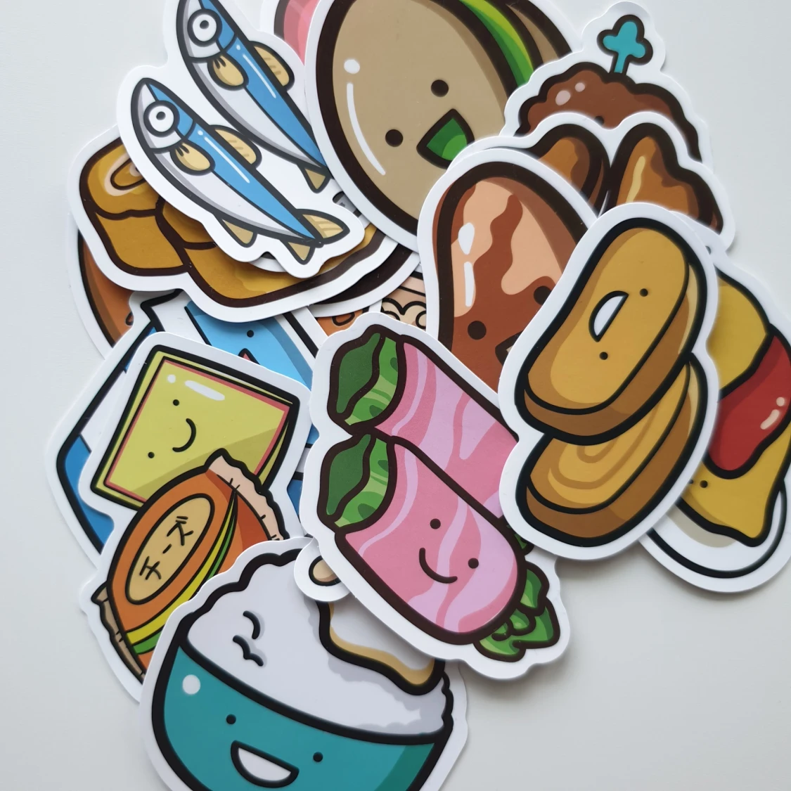 16st Kawaii Food Stickers