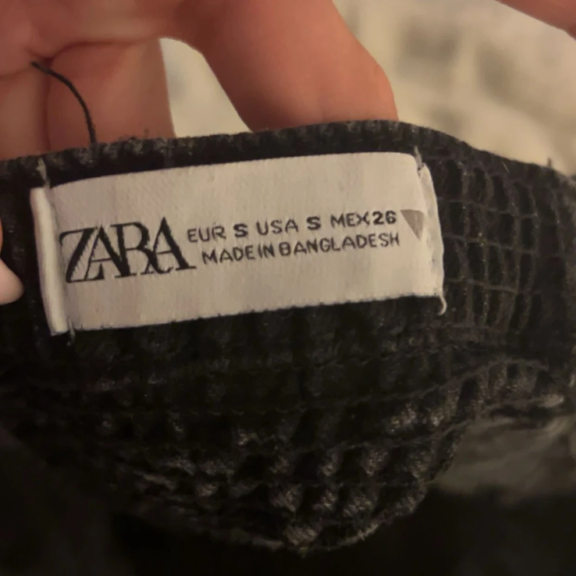 Svart jeanskorsett från Zara - 2