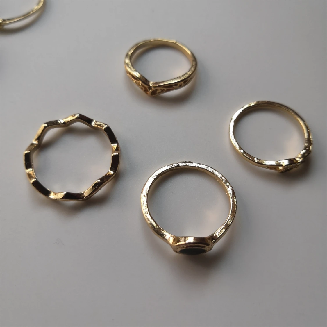 17 st vintage stil ringar  - 2