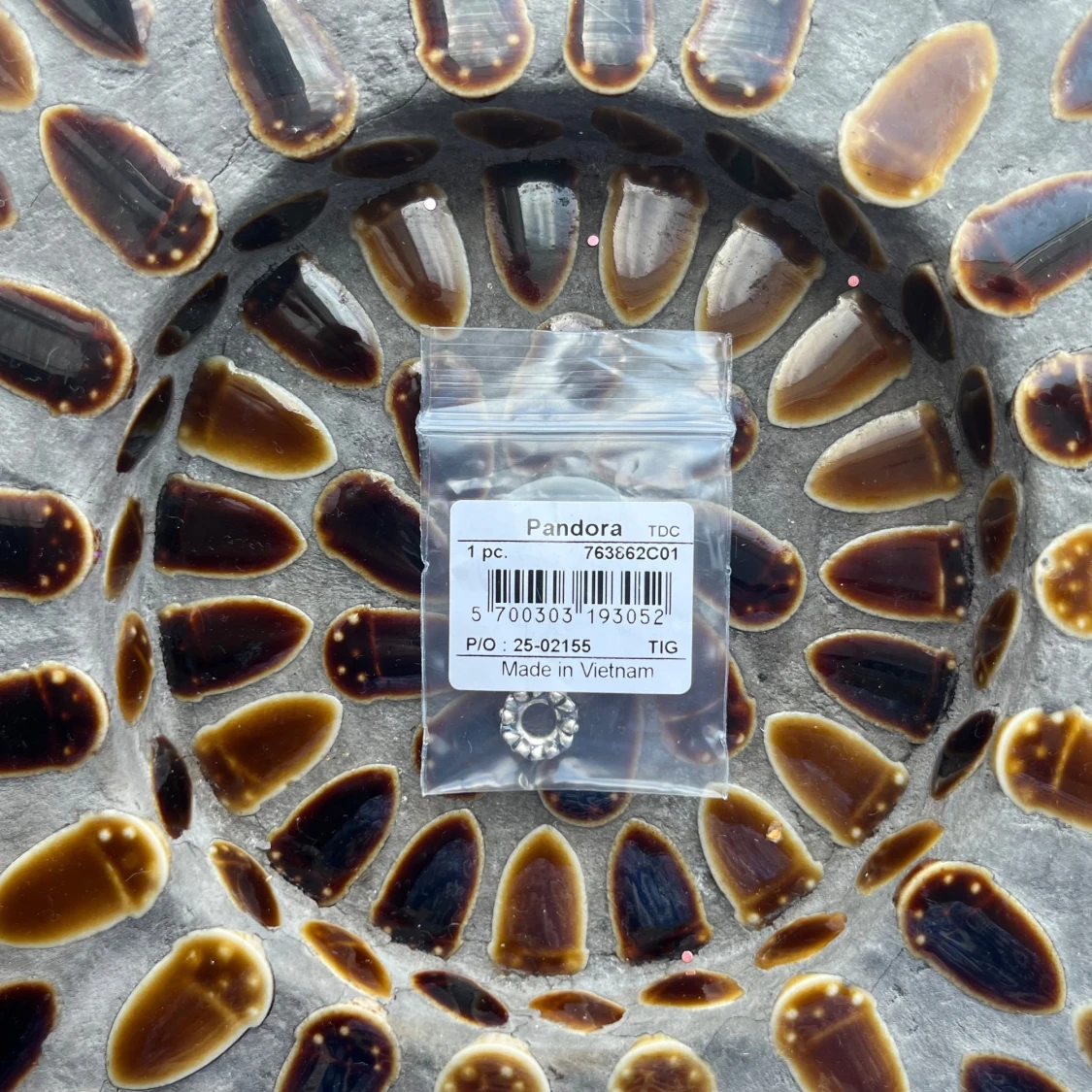 Pandora silverfärgad pärlberlock