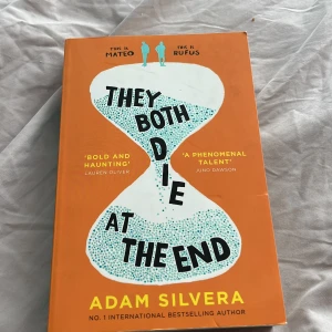 They Both Die at the End - En gripande och hyllad roman om två främlingar, Mateo och Rufus, som får veta att de kommer dö inom ett dygn. Tillsammans ger de sig ut på ett sista äventyr för att leva livet fullt ut. Perfekt för unga vuxna som gillar starka känslor och oväntade vänskaper.