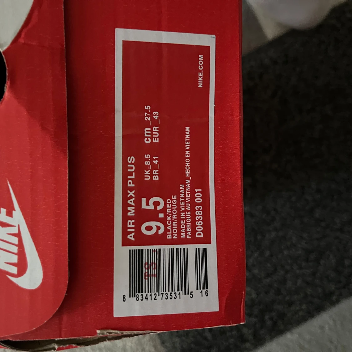 Svarta Nike Air Max Plus tn - 4