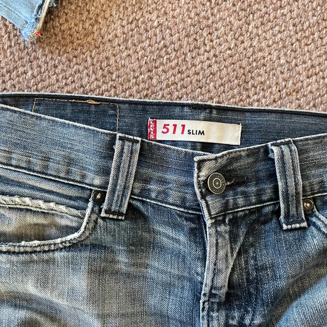 Levis 511 Slim jeans med slitningar - 1