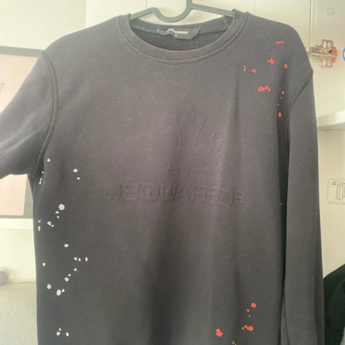 Svart sweatshirt från Dsquared2