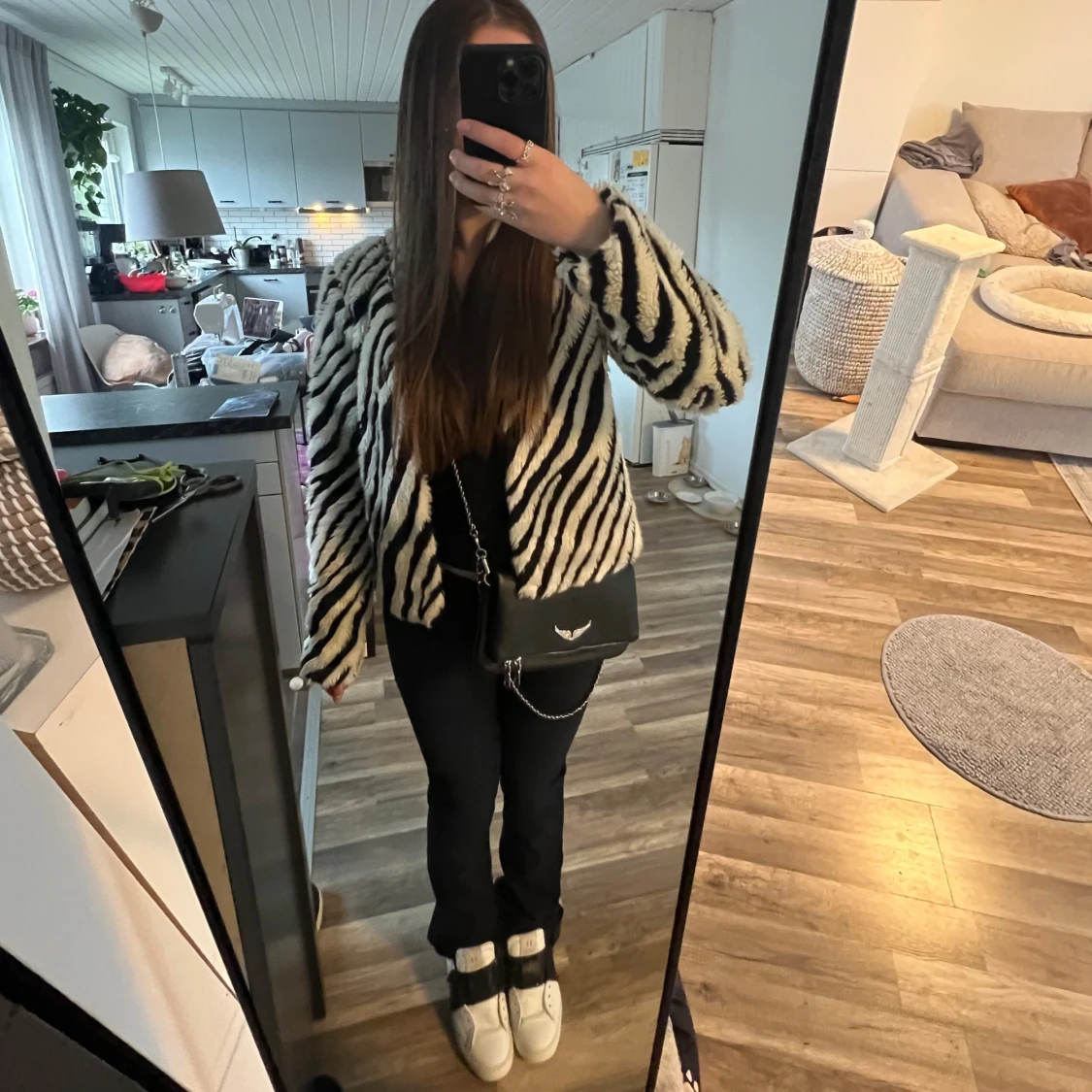 Zebra färgad jacka  - 1