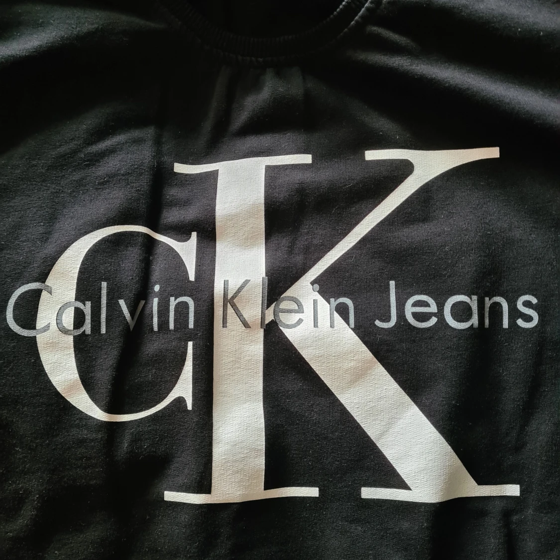 Svart sweatshirt från Calvin Klein Jeans - 1