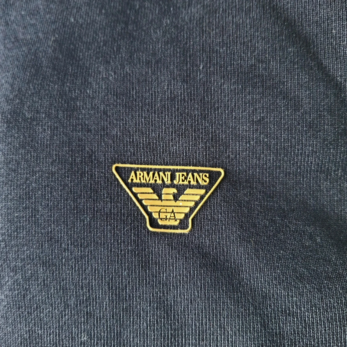 Svart hoodie från Armani Jeans - 1