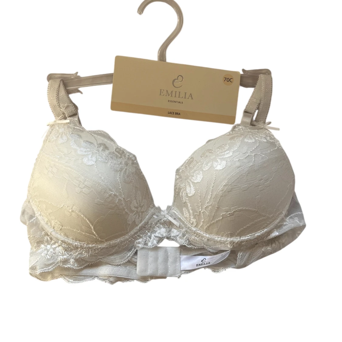 Svart & vit spets BH - 1