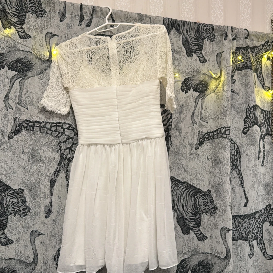 Vit studentklänning/skolavslutning - 1