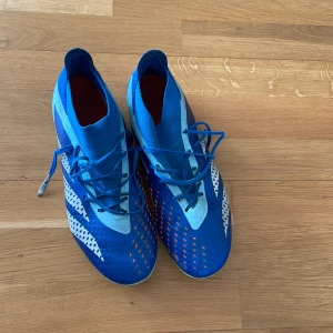 Predator.1 - Säljer ett par blåa predator.1. De är i ett använt skick och har fåtal defekter, men funktionen är god. Hör av er vid intresse 