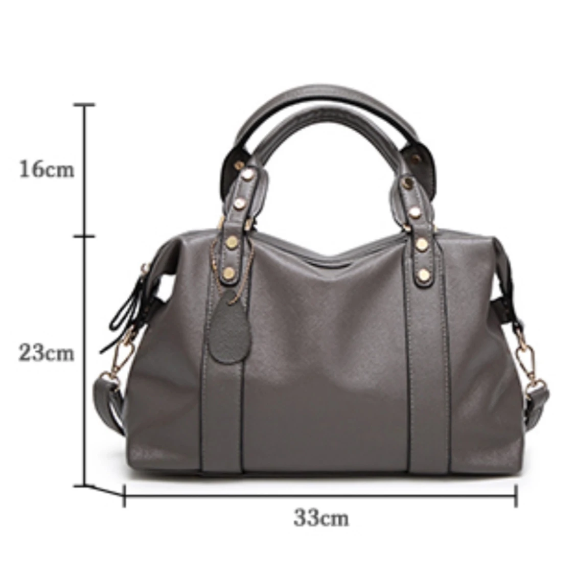 Ljusblå axelväska - 4