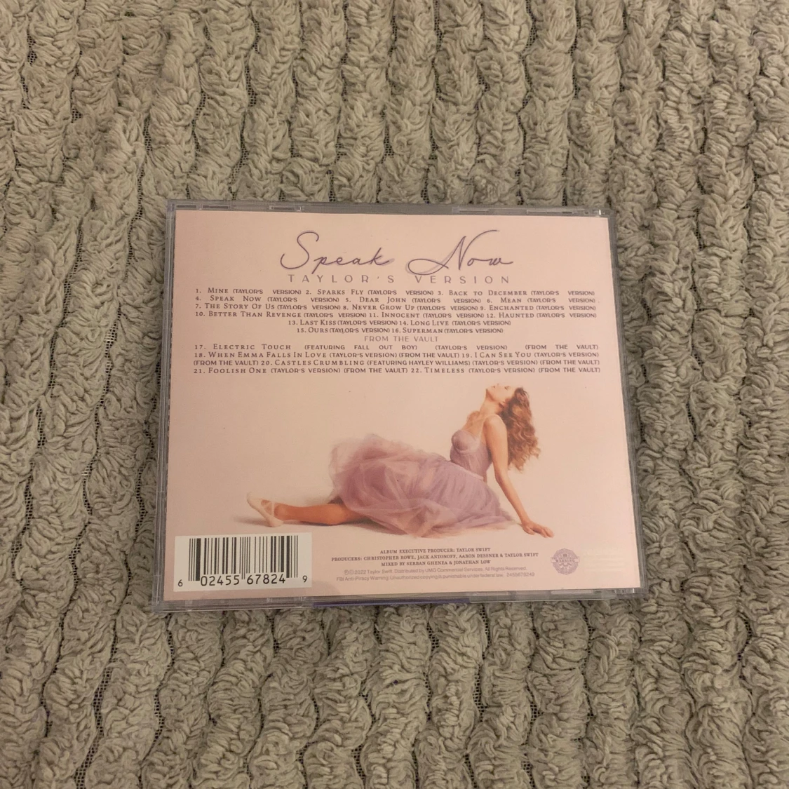 Speak now Taylor’s version cd - 1