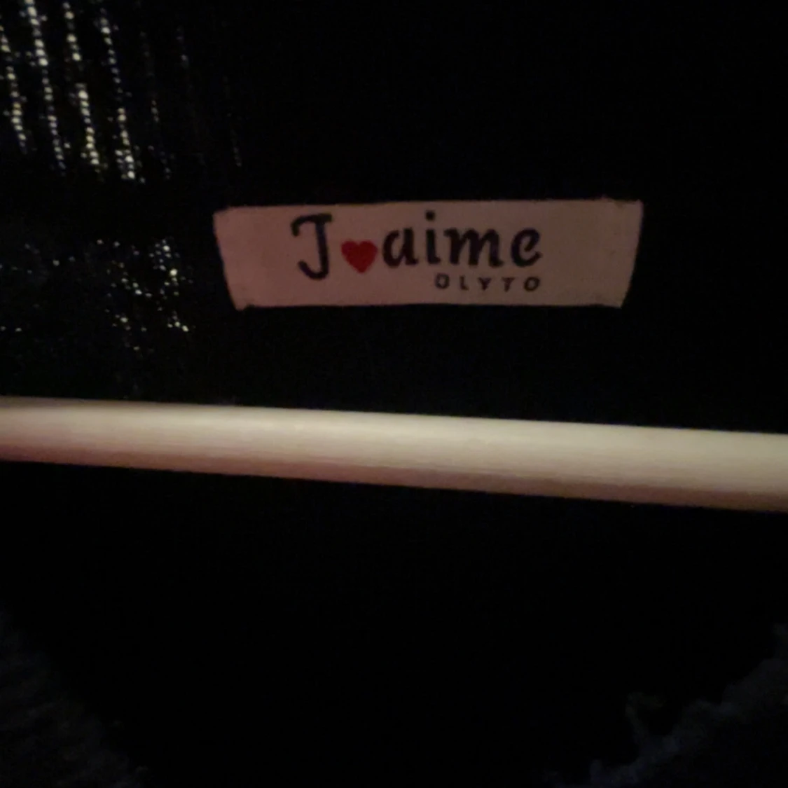 Svart stickad tröja från J'aime - 2