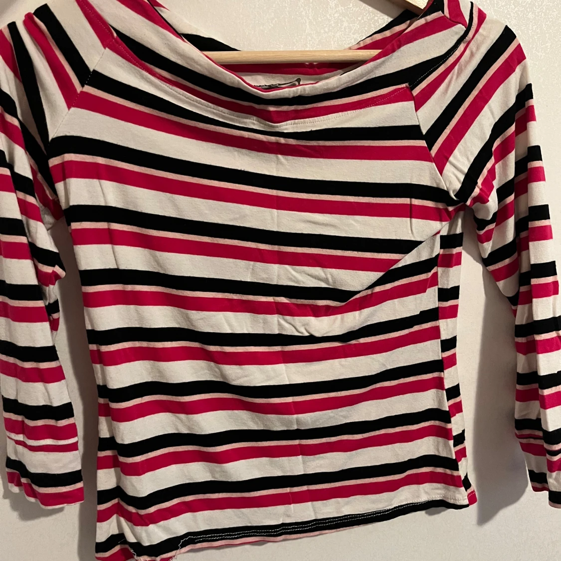 Randig långärmad topp från SuyMX - 3