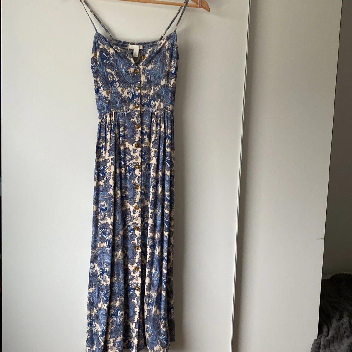 Blommig långklänning från H&M