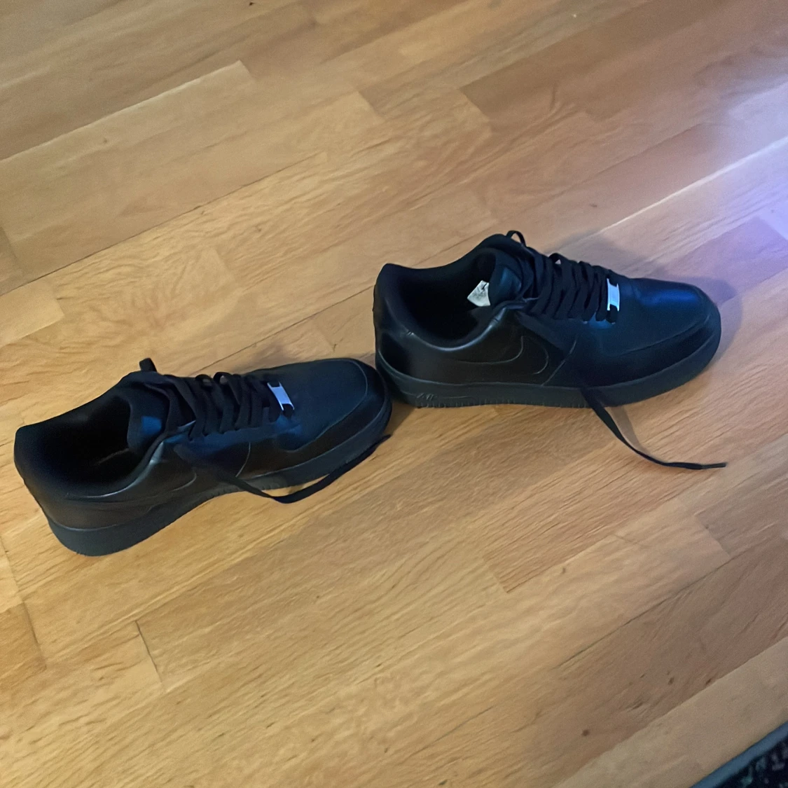 Svarta Nike Air Force 1 sneakers - 2