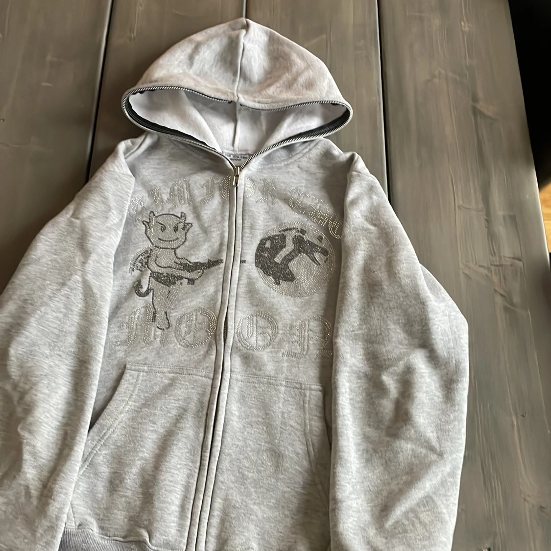 Zip hoodie aim for the moon