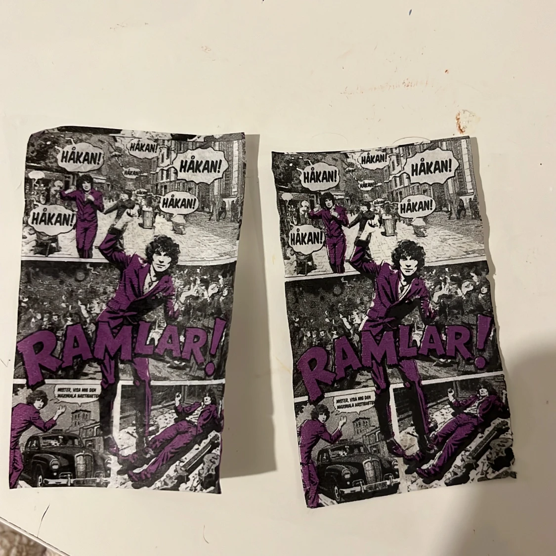 Håkan Hellström ramlar konfetti