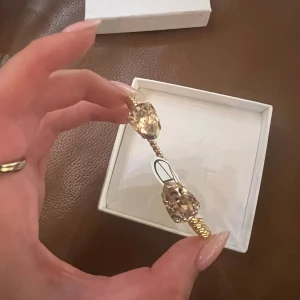 Caroline Svedbom armband - Jättefint armband från Caroline Svedbom❣️stenarna är i färgen vintage rose. Vill byta detta mot ett likadant fast med andra stenar, skulle även kunna tänka mig att sälja. Armbandet har tecken på användning, men det syns inte när man har på sig det! Skriv om ni har frågor❤️