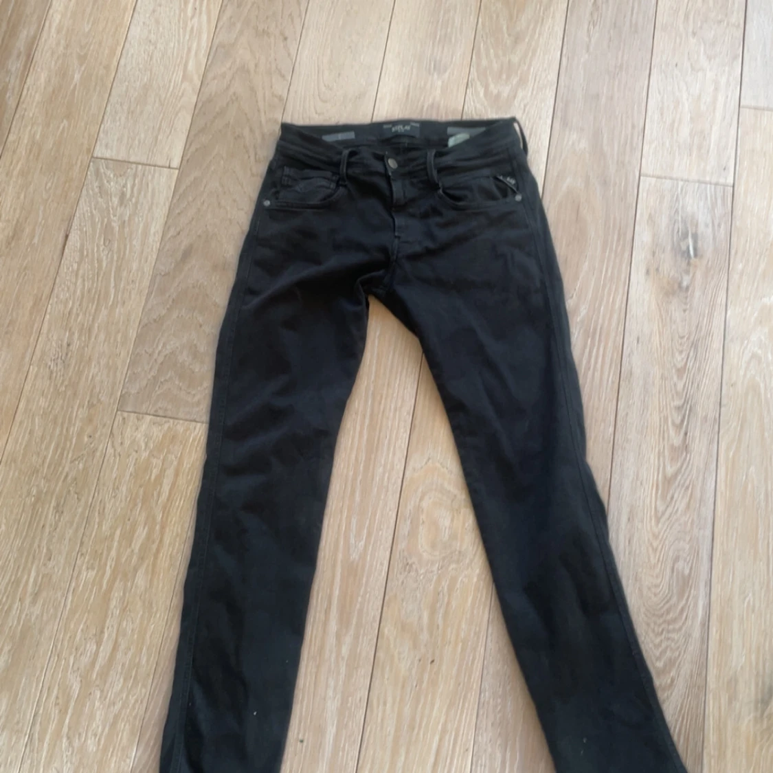 Svarta Replay jeansbyxor skinny - 1