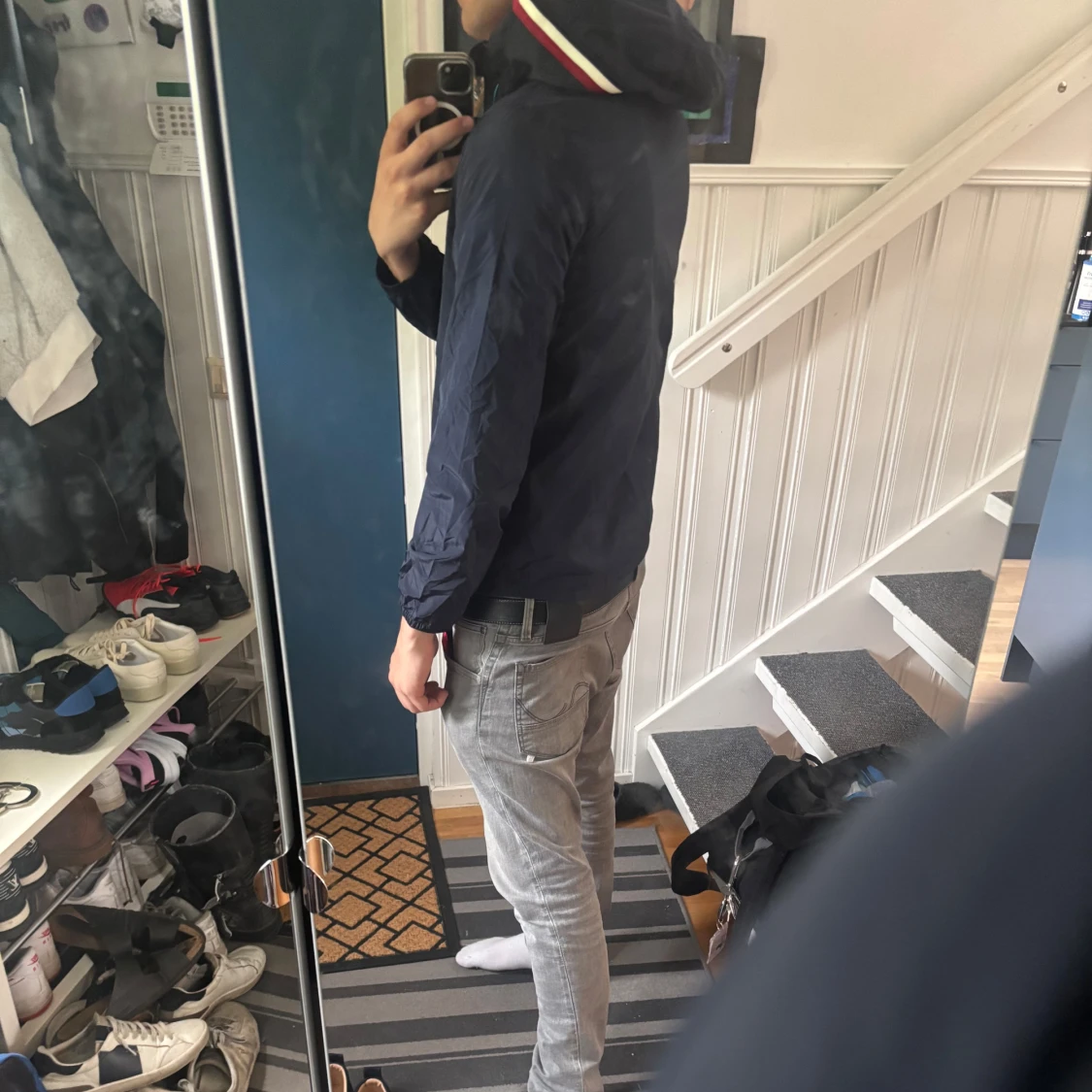 Mörkblå vindjacka från Moncler - 2