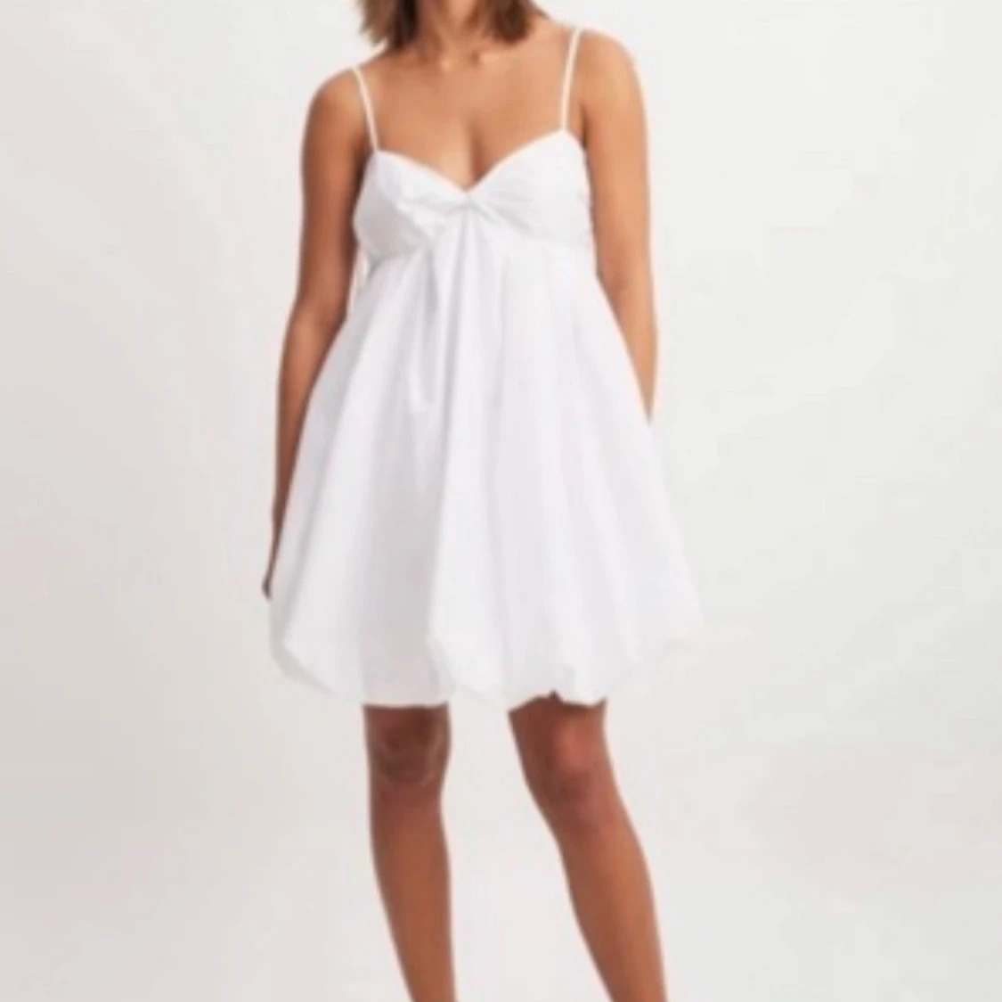 Vit klänning NAKD