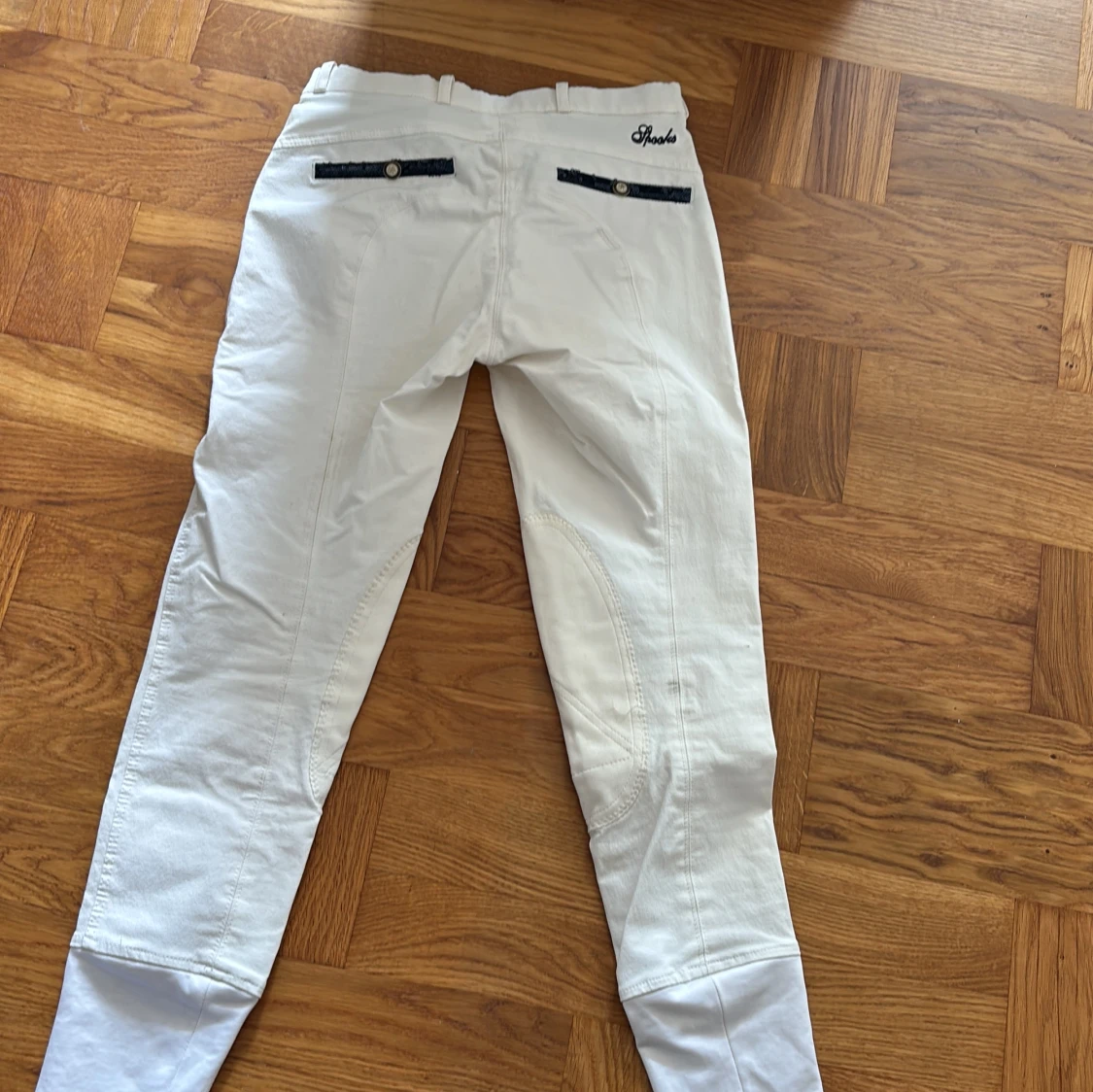 Spooks vita ridbyxor  - 3