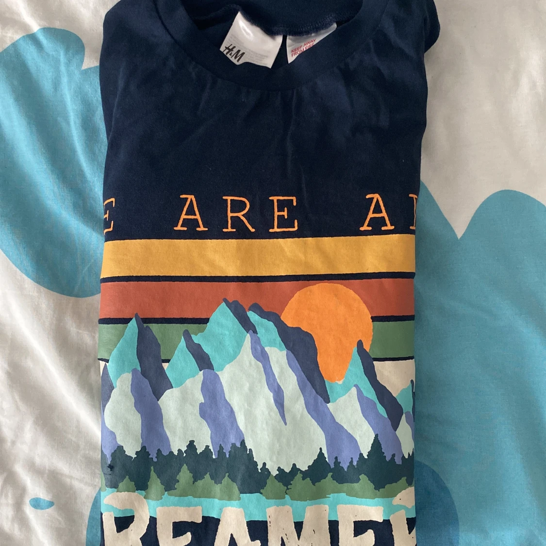 Mörkblå långärmad tröja H&M Dreamers - 4