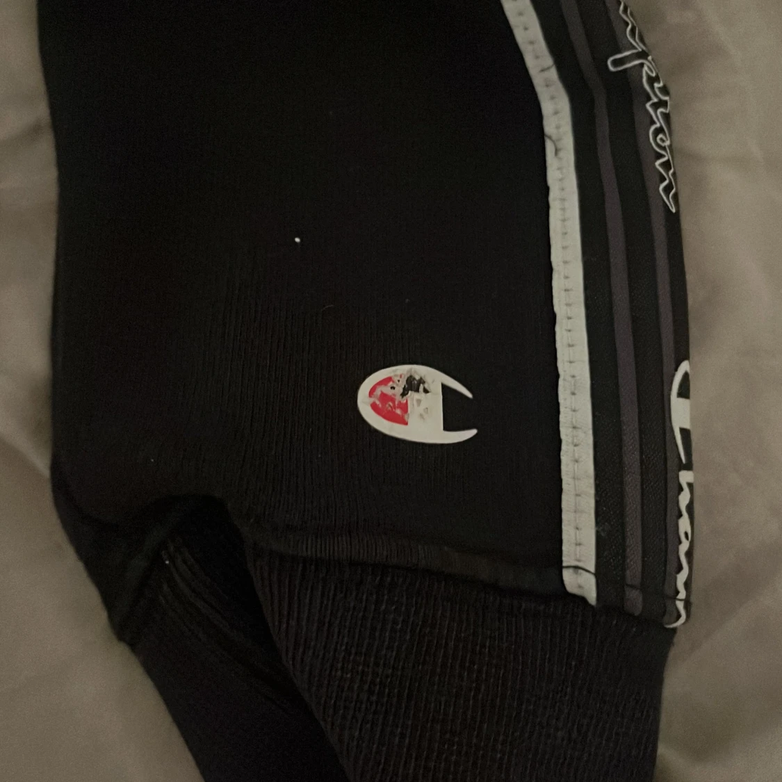 Svart Champion sweatshirt med logga - 3