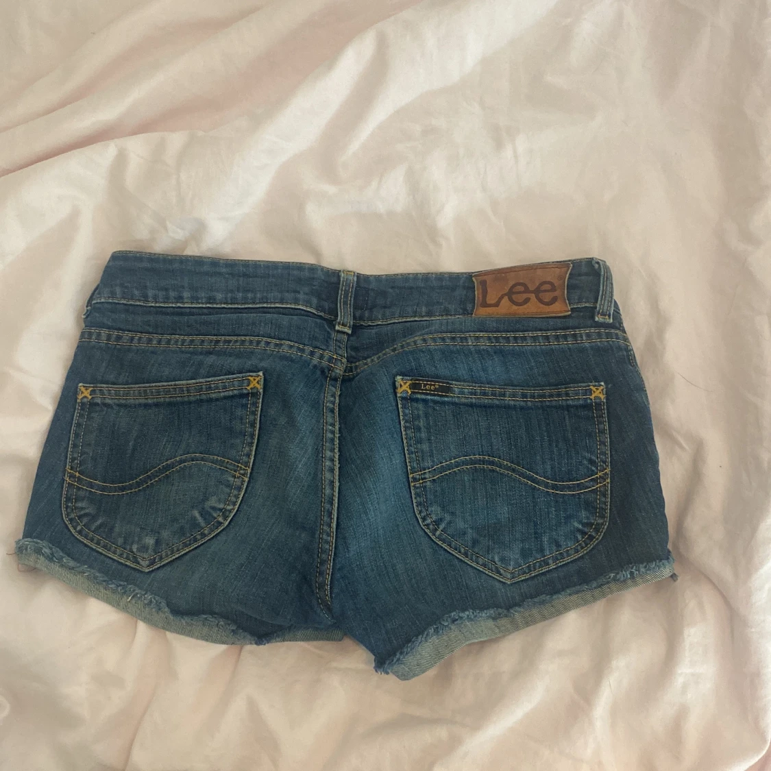 Blå jeansshorts från Lee - 1