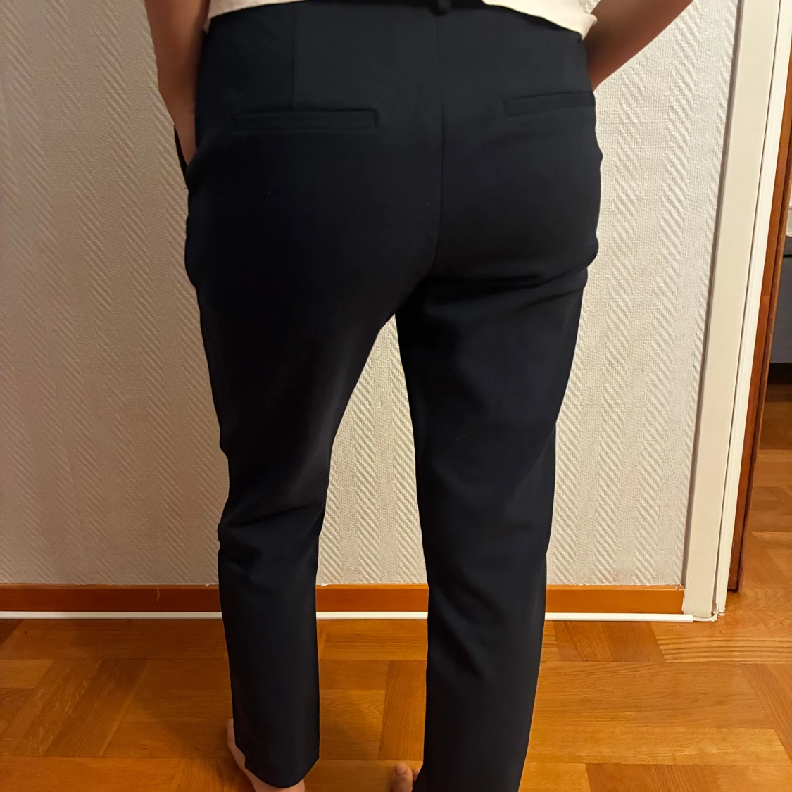 Mörkblå kostymbyxor Stradivarius 34 - 1