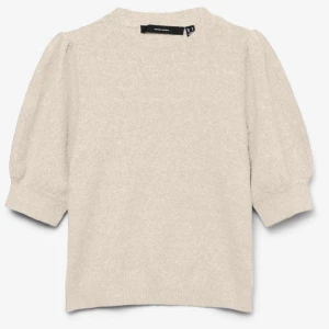 Kort stickad tröja - Super fin kort ärm stickad tröja, med lite puff arm!