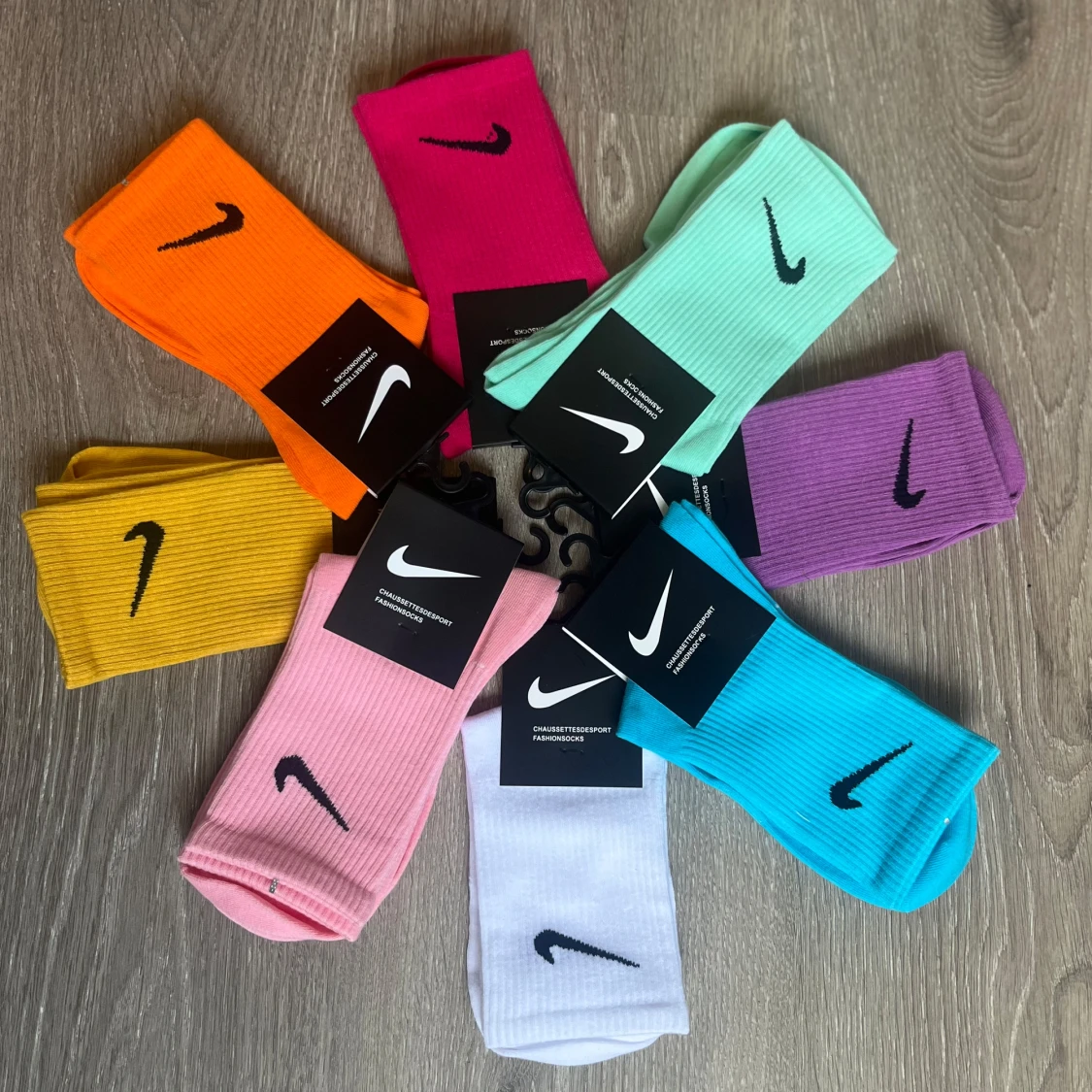 Nike strumpor, 10pack- välj 9 olika färger  - 1