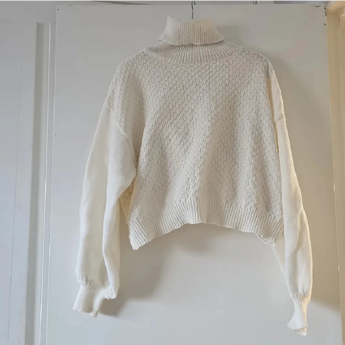 Vit omlott polotröja från SHEIN