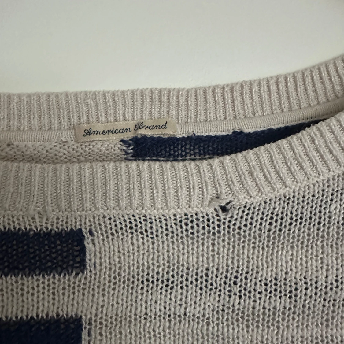 stickad tröja från hilfiger  - 1